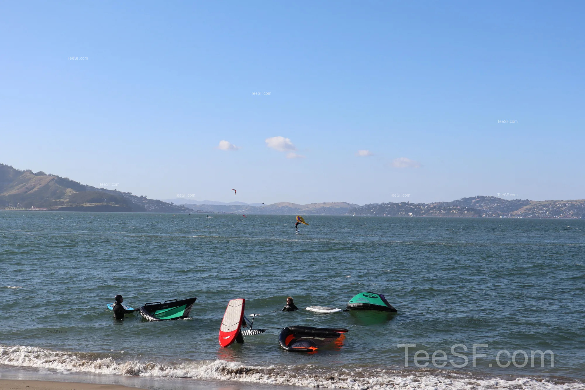 golden Gate Beach Windsurfing Bay during a Stripe Sessions 2026 visit in San Francisco.